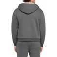 thumbnail image 2 of Eddie Bauer Men's Shearling-Lined Full-Zip Hoodie, Heavyweight Fleece, Relaxed Fit (GREY/SMALL), 2 of 6