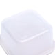 thumbnail image 4 of Contenedor transparente para frutas y verduras para el refrigerador de la cocina, con tapa y escurridor (blanco), 4 of 7