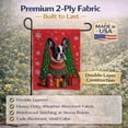 thumbnail image 5 of Boston Terrier Holiday Christmas Garden Flag 11.25 in x 15.5 in, 5 of 8