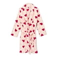 thumbnail image 1 of TowelSelections Women's Robe, Plush Fleece Short Spa Bathrobe, 1 of 1