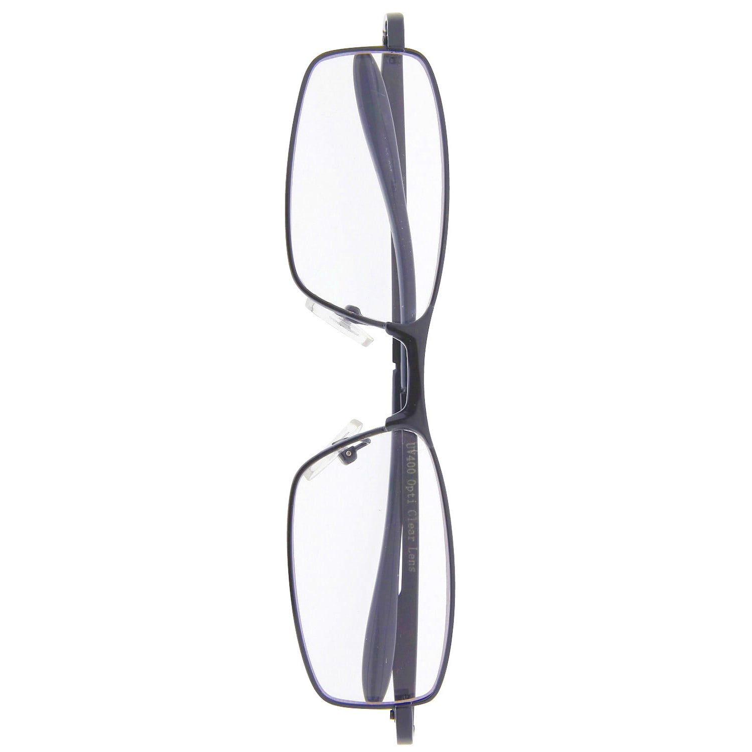 Men's prescription rx ready clear lens glasses designer Clearance