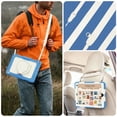 thumbnail image 6 of for iPad 6th/5th Generation Case 9.7 inch 2018/2017, 360 Rotating Shockproof Cover with Stand, Handle, Shoulder Strap, Cream Navy, 6 of 7