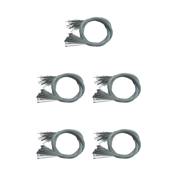 Toystoory Paquete de 10 líneas de cambio de bicicleta de carretera freno de acero inoxidable Cable interno Variable Cable fijo galvanización de bicicleta tipo 3 5piezas Toystoory CBP254053