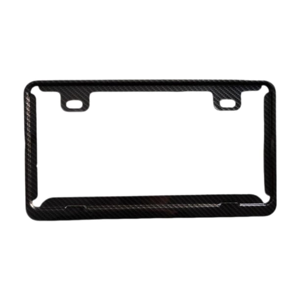 Marco decorativo para matrícula, reemplazo, resistente a la corrosión, matrícula de coche de primera calidad Textura