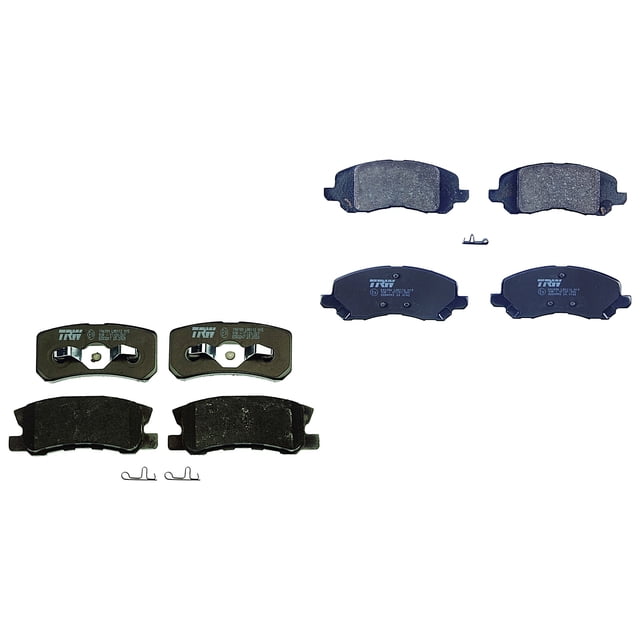 Set de Balatas TRW Bajos Metales 2008 A 2014 Dodge Kit Completo