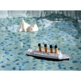 thumbnail image 2 of RMS TITANIC Floating Bathtub Model with Iceberg, 2 of 10