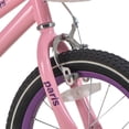 thumbnail image 4 of Vélo de 16 Pouces pour Enfants de 4 à 7 Ans avec Roues d'Entraînement, Violet/rose, 4 of 8
