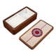 thumbnail image 4 of Caja organizadora de joyería Yuyangstore portátil Retro para anillos collares de madera, 4 of 8