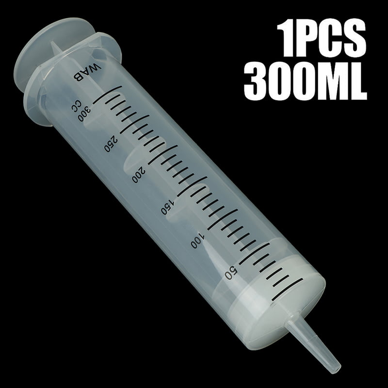 50/100/150 mL Plastic Reusable Syringe Measuring Nutrient Sterile+70cm Tube RR 