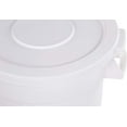 thumbnail image 2 of Carlisle 34102102 Bronco Round Waste Bin Food Container Lid, 20 Gallon, White, 2 of 7