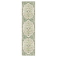 thumbnail image 4 of SIXHOME 2' x 8' Washable Runner Rug, Farmhouse Floral Non-Slip Carpet, Soft Botanical Indoor Rug for Hallway, Bedroom, Bedside, Laundry Room & Kitchen, Vintage Green, 4 of 7
