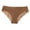 Brown, variant on GDREDA High Waisted Underwear Women's Sexy Lace Edge Seamless Comfortable Breathable Triangle Panties Pink,S
