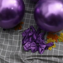 FESTFENDS Birthday Balloons Latex Purple for Party 50Pcs 12Inch