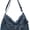 Light Blue, variant on Sunyuer Women Vintage Washed Denim Hobo Bag, Large Capacity Multi Pocket Denim Crossbody Tote Purse, Daily Commuter Travel Shoulder Handbag