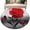 Red, variant on Area Rug for Living Room, Purple Rose Non-Slip Indoor Large Carpet for Bedroom/Dining Room, Raindrops Floral Butterfly Abstract Grey Art Washable Low-Profile Rectangle Floor Runner Rugs - 4 x 6 Ft