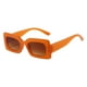thumbnail image 4 of Gafas de sol rectangulares Yuyangstore para mujer Naranja, 4 of 8