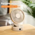 thumbnail image 2 of Summer New Product Portable Desktop Fan Compact USB Adjustable for Home Use Smart Digital Display Mi, 2 of 5