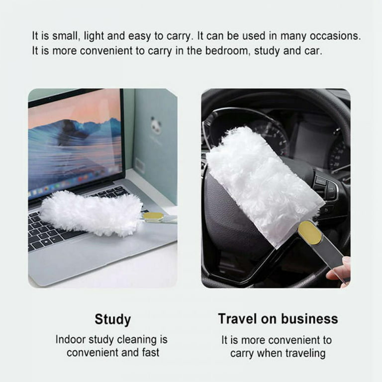 Dust Remover Dust Cleaner Electrostatic Absorbent Cleaning Brush Magic  Duster