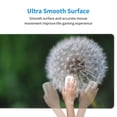 thumbnail image 4 of Naloa Dandelion Gaming Mouse Pad Large Mouse Mat Long Extended Desk Pad Non-Slip Rubber Mice Pads Stitched Edges Thin Pad (16x29.5 Inch), 4 of 8
