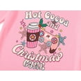 thumbnail image 5 of Beezizac Christmas Cute Pink Hot Cocoa Game Pajamas for Girls Soft Long Sleeves & Pants PJ Set Big Kid Jammies Size 18, 5 of 7