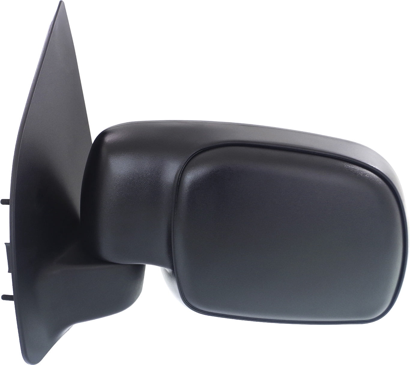 Mirror Compatible With 1999-2010 Ford F-250 Super Duty F-350 Left Driver Side Textured Black Kool-Vue