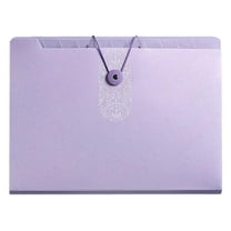 Cosmug Expandable Accordion File Folder | Multiple Pockets Document Organizer | Letter Size Portable Receipt & Bill Sorter | 8 Compartment Design, D