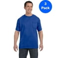 thumbnail image 1 of Hanes T-Shirt à Poche Authentique pour Hommes - H5590 (Lot de 3), 1 of 1