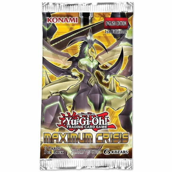 YuGiOh Maximum Crisis Booster Pack