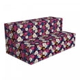 thumbnail image 1 of Floral Foldable Mattress, Flowers Jungle Look Leaves, 78.7" x 47.2", Multicolor, by Ambesonne, 1 of 4