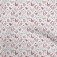 thumbnail image 1 of oneOone Polyester Spandex Pastel Red Fabric Birds Rooster Sewing Craft Projects Fabric Prints By Yard 56 Inch Wide, 1 of 4