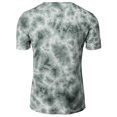 thumbnail image 4 of H2H Mens Casual Slim Fit Tie-Dye Short Sleeve T-Shirts V-neck Cotton Top (KMTTS650), 4 of 6