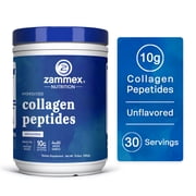 Zammex Hydrolyzed Collagen Peptides, Unflavored Grass-Fed for Hair, Skin & Nails, 10.6oz