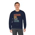 thumbnail image 5 of Pilot Husband Dad Sweatshirt Gifts Crew Neck Shirt Long Sleeve Unisex, 5 of 5