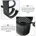 thumbnail image 3 of ORDDIART Black Hair Dryer Holder 1Pack Wall Mounted with Cylindrical Cup for Bathroom Organization, 3 of 8