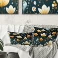 thumbnail image 3 of Designart "Collage Of Scandinavian Botanicals III" Botanical Printed Throw Pillow, 3 of 5