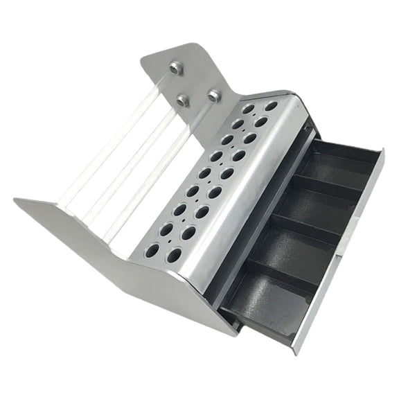 Alasum White Pliers Organizer Rack, Tool Storage Holder for Workbench, Garage Display, Cabinet and Hand Tool Organization