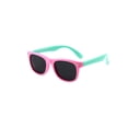 thumbnail image 1 of Honganda Lunettes de Soleil Légères pour Enfants, Lunettes de Soleil Rondes en Patchwork pour Garçons et Filles, 1 of 2