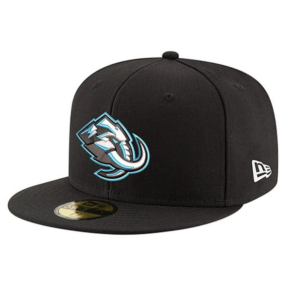 Men's New Era Black Utah Mammoth Core 59FIFTY Fitted Hat