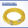 thumbnail image 3 of Strongway Outdoor Extension Cord, 15 Amps, 12/3 Gauge, 50ft. Rust-Resistant Blades, Flexible to -40°F, 3 of 4