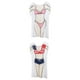 thumbnail image 1 of 2 piezas mujeres impreso camiseta de cubrir Prop jinwen cubrir el cuerpo del bikini, 1 of 8