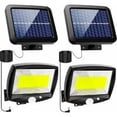 thumbnail image 1 of Luz solar al aire libre inalámbrica Sensor de movimiento IP65 Foco LED impermeable 3 modos Patio de jardín, 1 of 5