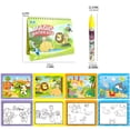 thumbnail image 2 of Xihbxyly Juego de Colorear Educativo, Pintura Al Agua Borrable, Juego de Dibujo Interactivo, Divertido para Padres E Hijos, Diseño Brillante y Seguro, Ideal para Viajes, Tamaño 22 X 20 X 3 Cm, 2 of 2