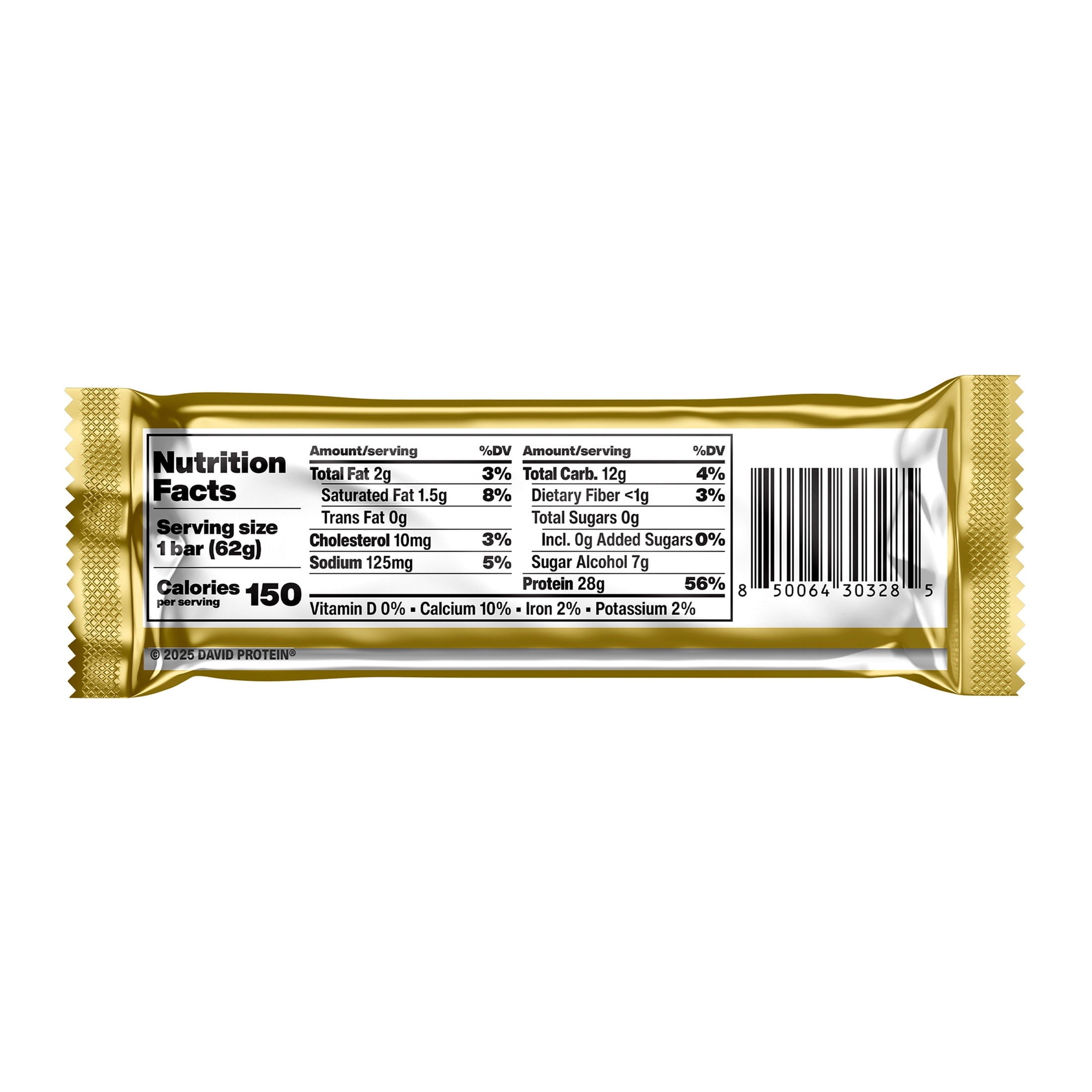 David High Protein Bars, Blueberry Pie, 28g Protein