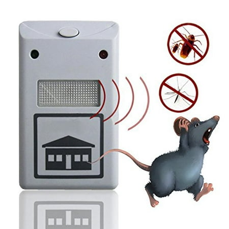 Electronic Ultrasonic Rat Mouse Repellent Anti Mosquito Pest Repeller Rodent Pest Bug Reject Mole (Best Rat Repeller Uk)
