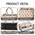 thumbnail image 4 of Large Capacity Tote Bag,French Bulldog Dog Handbag Fashion Luxury Tote Bag,15.7"x13"x 5.1" Inches,Laptop Compatible, 4 of 6