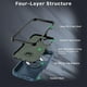 thumbnail image 5 of Funda Case MYBAT Maverick Mag clip para iPhone 16 PLUS - Azul con mica, 5 of 10
