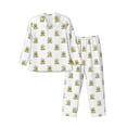 thumbnail image 1 of Fotbe Rubber Duck Showe Pijama de Hombre con Estampado de Manga Larga, Conjunto de 2 Piezas, Ropa de Dormir Suave y Cómoda con Bolsillos-XX-Large, 1 of 7