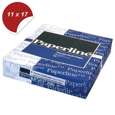 PAPER PAPERLINE MULTIUSE 11X17 20LB. 92B (14200) (1 Pack)