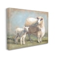 thumbnail image 3 of Sheep Lamb Family Farm Animals & Insects Painting Gallery Wrapped Canvas Print Wall Art, 3 of 7