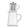 thumbnail image 3 of Juego de tetera, jarra de vidrio, resistente al frío, recipiente para beber de gran capacidad, fácil de limpiar Grande, 3 of 9